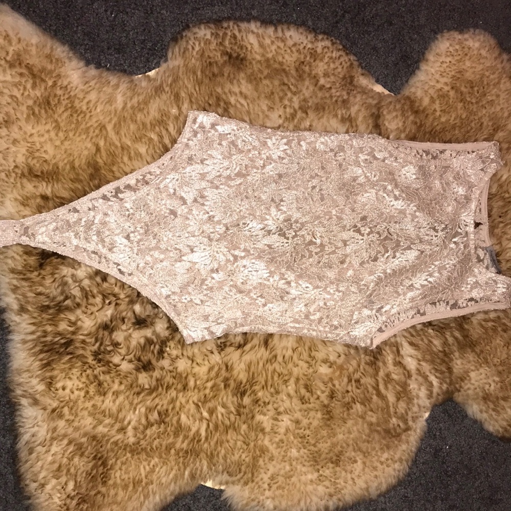 Charlotte Russe Lace Leotard